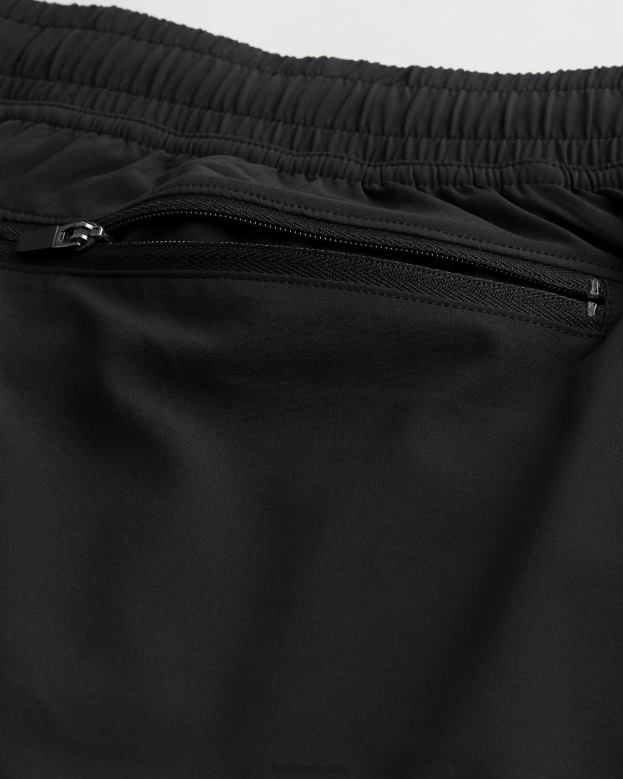 Bottoms Hollister Men Gilly Hicks Active Lined Shorts 5\\ 488201216 Black